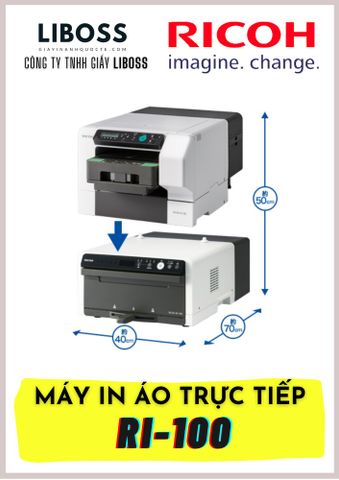 Máy in áo trực tiếp DTG RICOH 100 - Nhật Bản