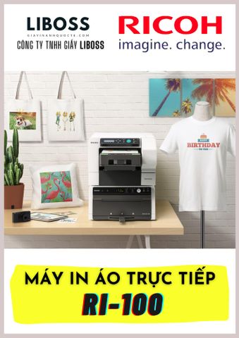 Máy in áo trực tiếp DTG RICOH 100 - Nhật Bản