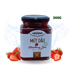 Mekong Jams Mứt trái cây (hũ thuỷ tinh 240g)