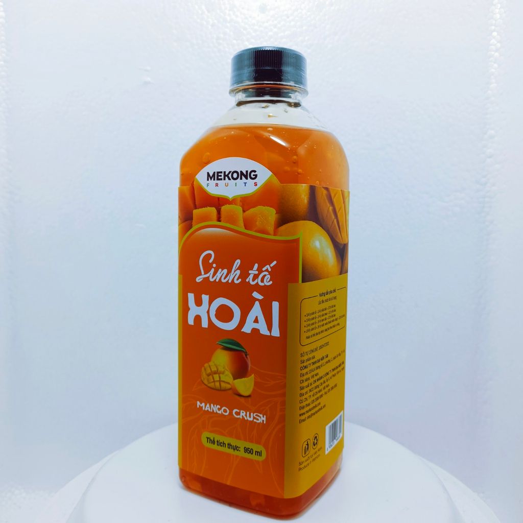 Sinh tố trái cây vị Xoài (950ML) Mekong Fruits