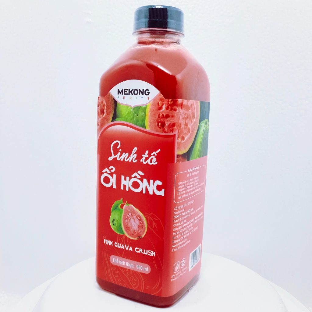 Sinh tố trái cây vị Ổi Hồng (950ML) Mekong Fruits