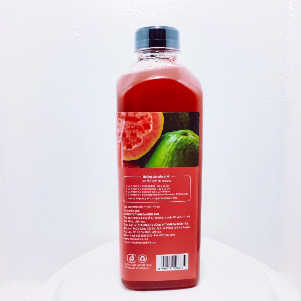 Sinh tố trái cây vị Ổi Hồng (950ML) Mekong Fruits