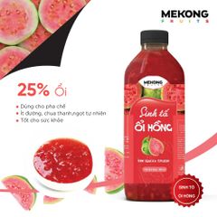 Sinh tố trái cây vị Ổi Hồng (950ML) Mekong Fruits