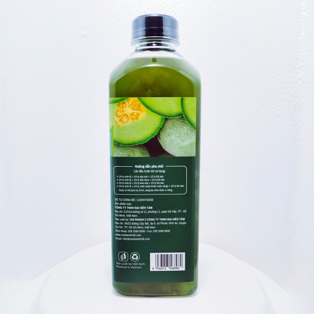 Sinh tố trái cây vị Dưa Lưới Xanh (950ML) Mekong Fruits