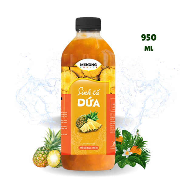 Sinh tố trái cây vị Dứa (950ML) Mekong Fruits