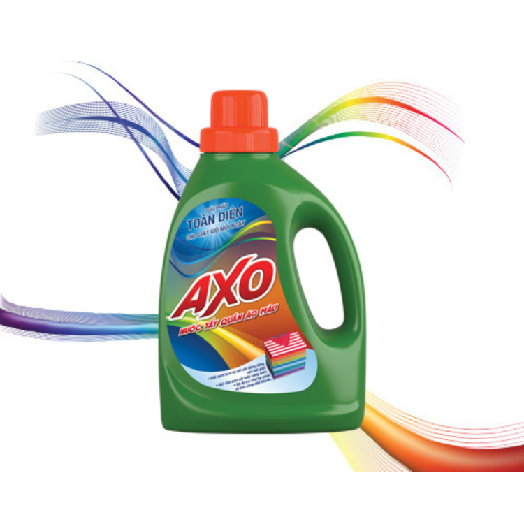 Nước tẩy quần áo màu AXO 800ML