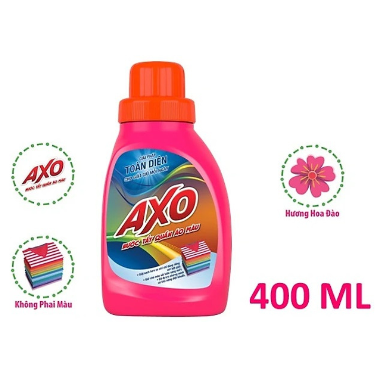 Nước tẩy quần áo màu AXO 400ML