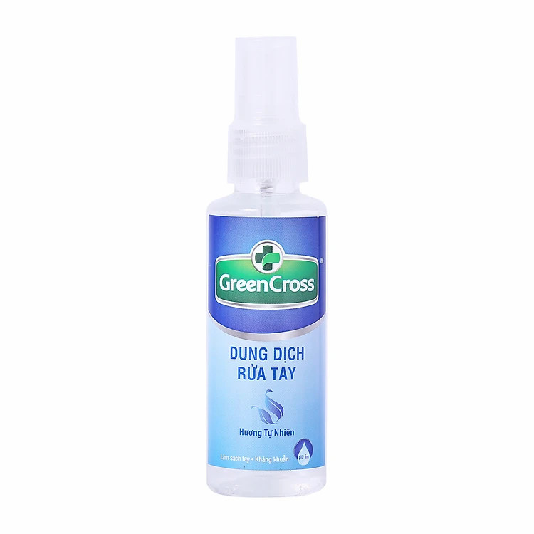 Dung dịch rửa tay GREEN CROSS 70ML