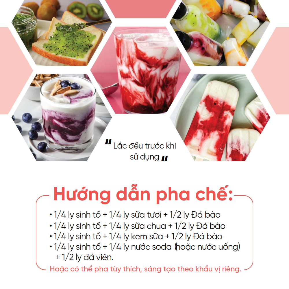 Sinh tố trái cây vị Ổi Hồng (950ML) Mekong Fruits