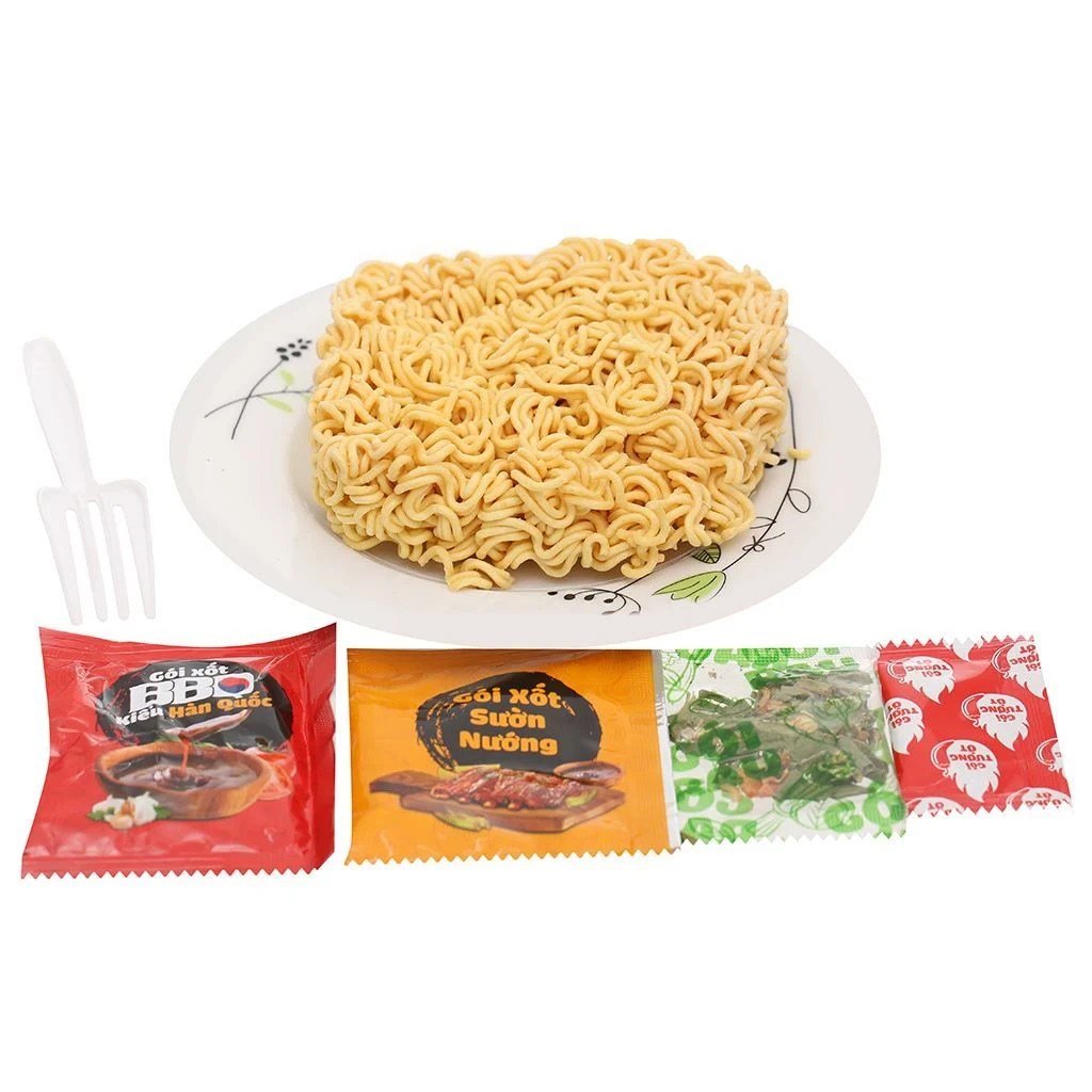 Mì Trộn Cung Đình Kool BBQ vị sườn nướng 99g Thùng 30 gói