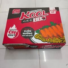 Mì Trộn Cung Đình Kool BBQ vị sườn nướng 99g Thùng 30 gói