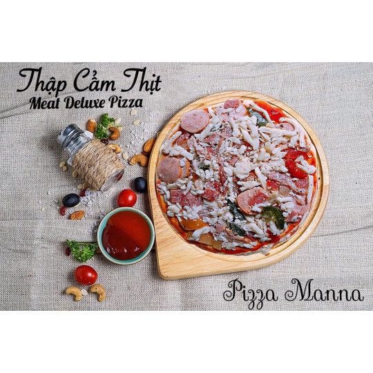 3D - Pizza Manna Thập Cẩm Thịt 120gr/200gr