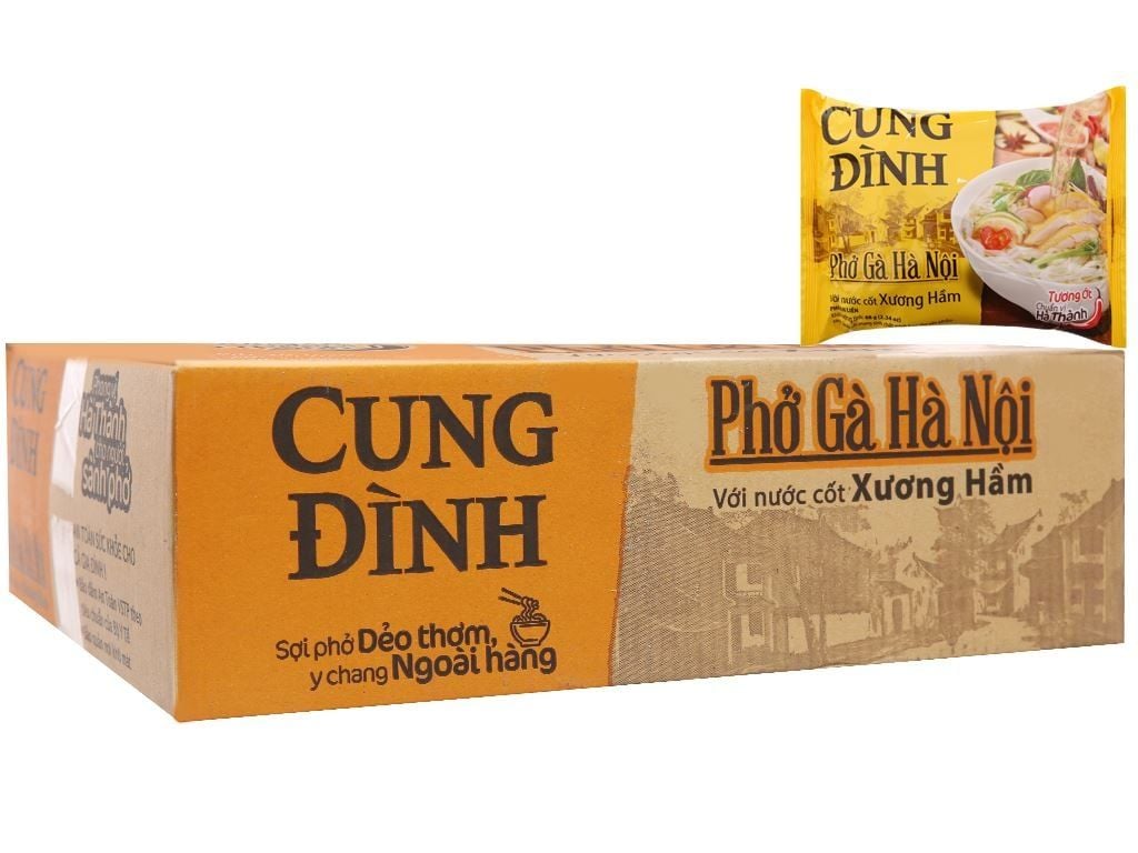 Cung Đình Phở Hà Nội thùng 30 gói