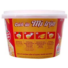 Mì trộn Cung Đình Kool Sốt Spaghetti Hương Vị Thịt Bò Bằm Và Cà Chua 105g Thùng 12 Tô
