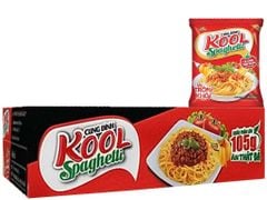 Mì Trộn Cung Đình Kool Sốt Spaghetti Hương Vị Thịt Bò Bằm Và Cà Chua 105g Thùng 30 gói
