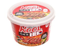 Mì trộn Cung Đình Kool BBQ vị sườn nướng 105g Thùng 12 tô