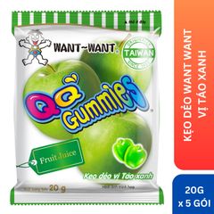 KẸO DẺO WANT WANT QQ Gummies dây 5 gói x 20g