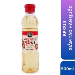 (BEKSUL) Giấm táo Hàn Quốc 500ml