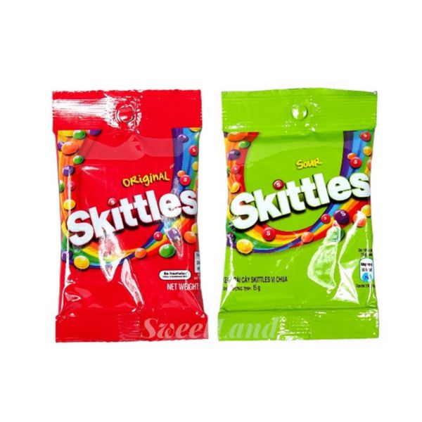 Kẹo trái cây Skittles gói 15g