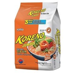 Mì Jumbo Koreno Gói 1kg, Thùng 10 gói