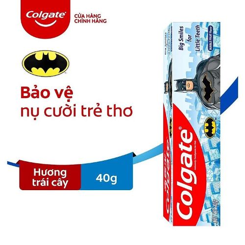 Kem đánh răng trẻ em Colgate Batman/Barbie 40g