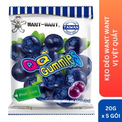 KẸO DẺO WANT WANT QQ Gummies dây 5 gói x 20g