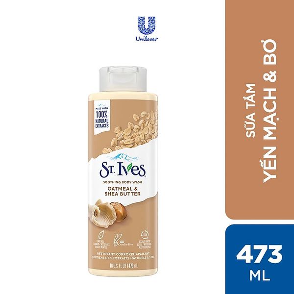 Sữa tắm dưỡng da ST.IVES 473ML