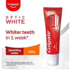 Kem đánh răng Colgate Optic White Sparkling White 100g