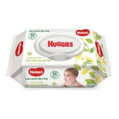 Khăn ướt Huggies lau sạch dịu nhẹ 64 miếng