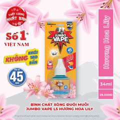 Dung dịch xông đuổi muỗi JUMBO VAPE