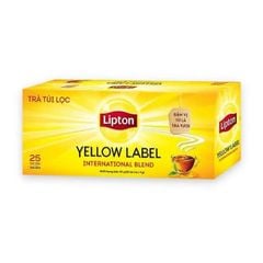 Trà túi lọc LIPTON Nhãn vàng hộp 25 gói x 2g