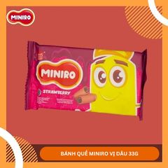 Bánh quế Miniro Waffer Stick hộp 33gr