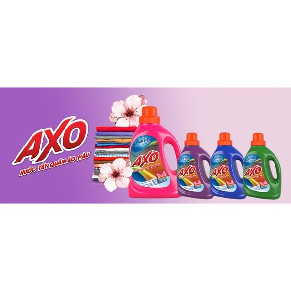 Nước tẩy quần áo màu AXO 400ML