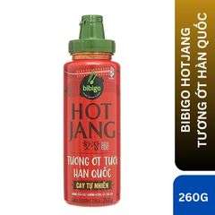 Bibigo Hot Jang Tương Ớt Tươi Hàn Quốc Cay Tự Nhiên - Chai 260G