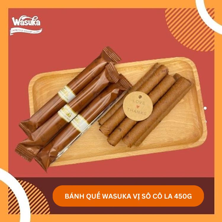 Bánh quế Wasuka hộp 450gr