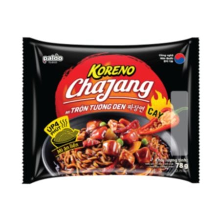 Mì trộn tương đen Koreno Chajang 78g, Thùng 20 gói