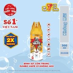 Bình xịt côn trùng JUMBO VAPE 300ML