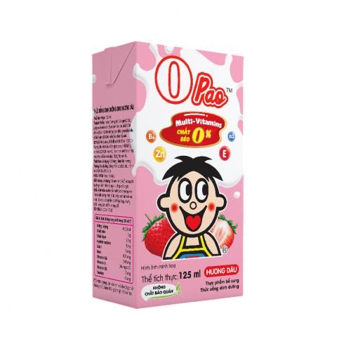 Sữa dinh dưỡng cho trẻ em OPAO lốc 4 hộp 125ml