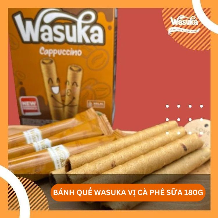 Bánh quế Wasuka hộp 180gr