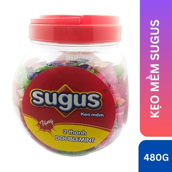 Kẹo mềm Sugus trái cây hủ 480g