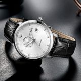ĐỒNG HỒ TOPHILL TW061G.PB1258 Nam dây da máy Automatic kính Sapphire Size 42mm 5ATM
