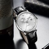 ĐỒNG HỒ TOPHILL TW061G.PB1258 Nam dây da máy Automatic kính Sapphire Size 42mm 5ATM