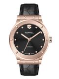 ĐỒNG HỒ TOPHILL TA053L.SB3152 Nữ Máy quartz Dây da Kính sapphire 5ATM