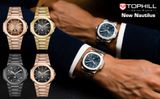  ĐỒNG HỒ TOPHILL TL028G.S5152 Nam máy quartz kính sapphire 5ATM 