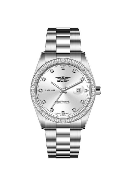  ĐỒNG HỒ NEWSKY NS5021G.S01 Nam máy quartz Kính sapphire Size 40mm 3ATM 