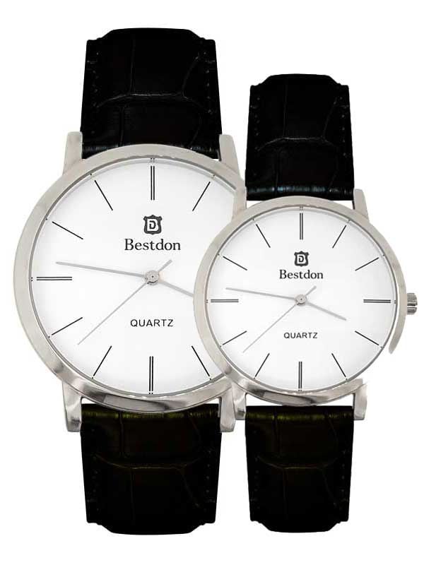  ĐỒNG HỒ BESTDON BD98105GPS + BD98105LPS Nam, Nữ Máy Quartz (Pin) Kính sapphire 10ATM 