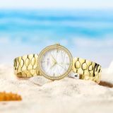 ĐỒNG HỒ TOPHILL TOC003L.S3732 Nữ Máy quartz Kính sapphire Size 30mm 3ATM