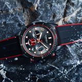ĐỒNG HỒ TOPHILL TL023G.PB5152 Nam Máy quartz Dây nhựa ( + dây dù) Kính sapphire 3ATM