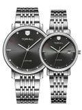  ĐỒNG HỒ TOPHILL TA033GL.S1152 Nam, Nữ Dây thép 316L Máy Quartz (pin)  Kính Sapphire 3ATM 