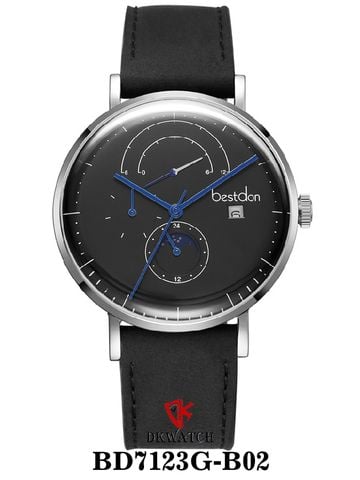 ĐỒNG HỒ BESTDON BD7123G-B02 Nam Máy Quartz (Pin) Kính cứng Size42mm 5ATM